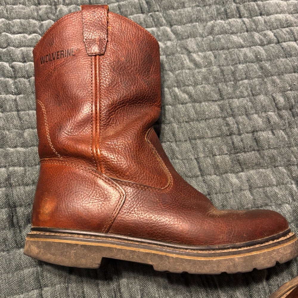Wolverine work boots - Picture 4 of 8